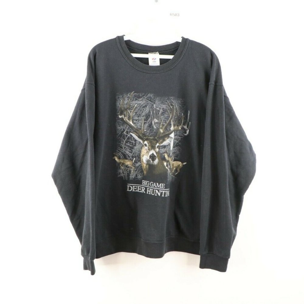 Vintage Streetwear Big Game Hunting Sweatshirt